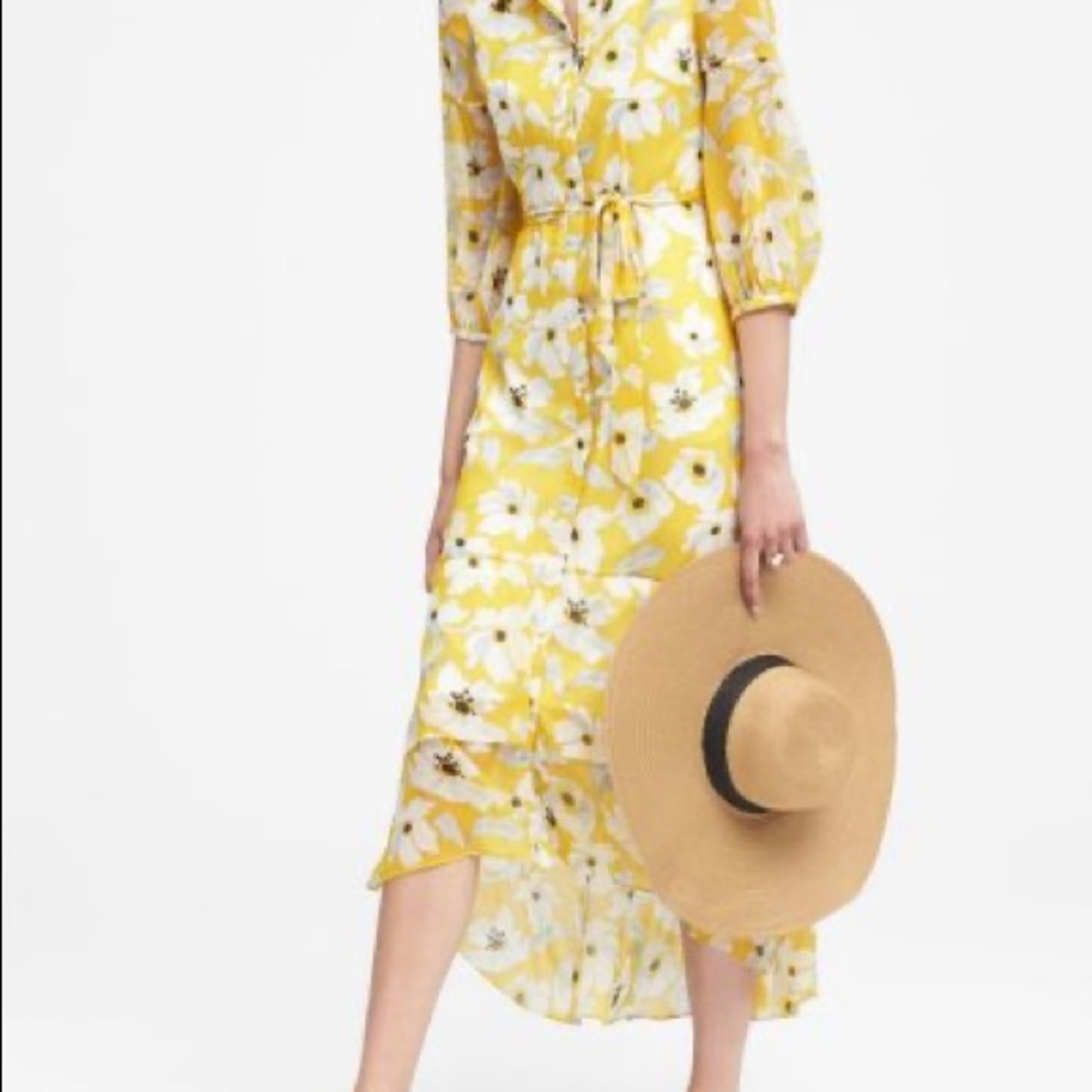 Banana republic midi dress